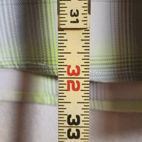 Dixxon Flannel Shirt Mens XL Gray Green Plaid Metallica And Justice For All - Picture 9 of 10